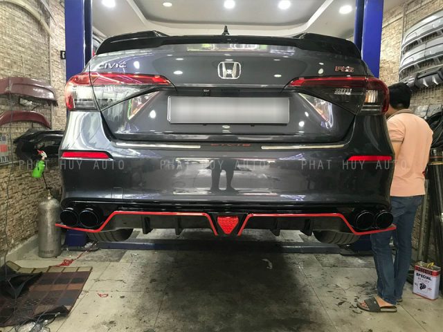 Độ pô thể thao xe Honda Civic 2022