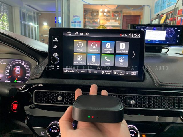 Lắp android box ô tô Honda Civic 2022