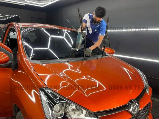 Dán phim cách nhiệt Toyota Wigo 2022