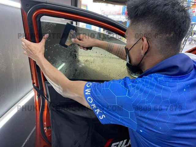 Dán phim cách nhiệt Toyota Wigo 2022