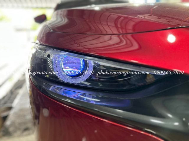 Độ đèn bi Omega Laser xe Mazda 3 2021