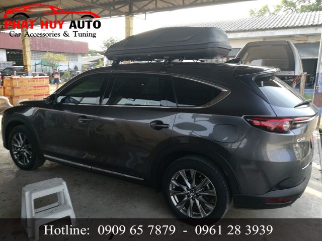 Lắp cốp nóc để đồ cho Mazda CX8