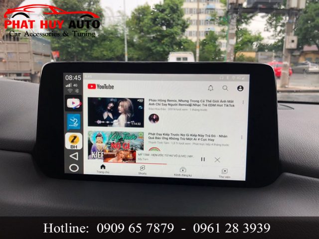 Mazda CX8 lắp Android Box