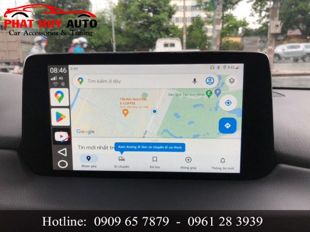 Mazda CX8 lắp Android Box