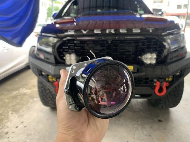 Độ Đèn Bi Led Cho Ford Everest 2017