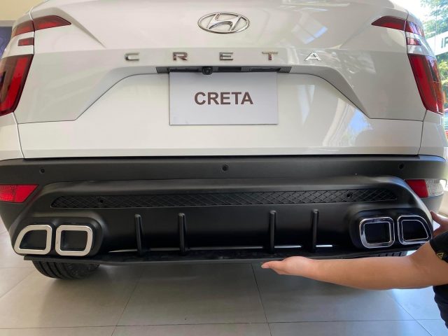 Creta 2023 Độ Ốp Cản Trước Sau