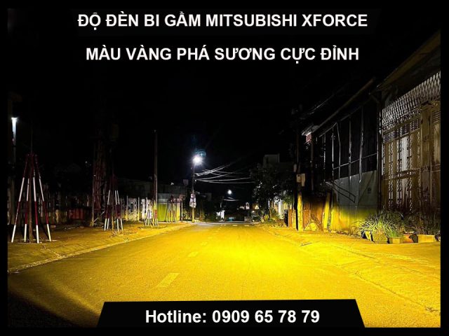 Độ Đèn Bi Gầm Xe Mitsubishi Xforce