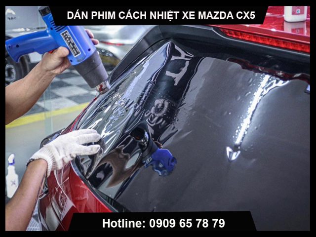 Dán phim cách nhiệt ô tô cho xe Mazda CX5