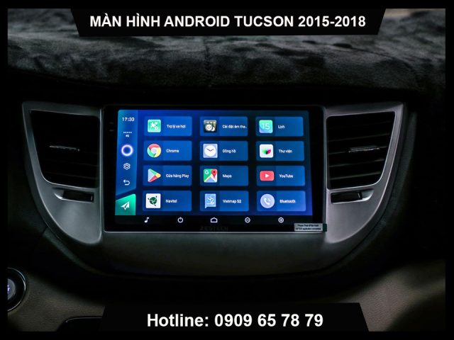 Màn hình Android ô tô xe Hyundai Tucson 2015-2018