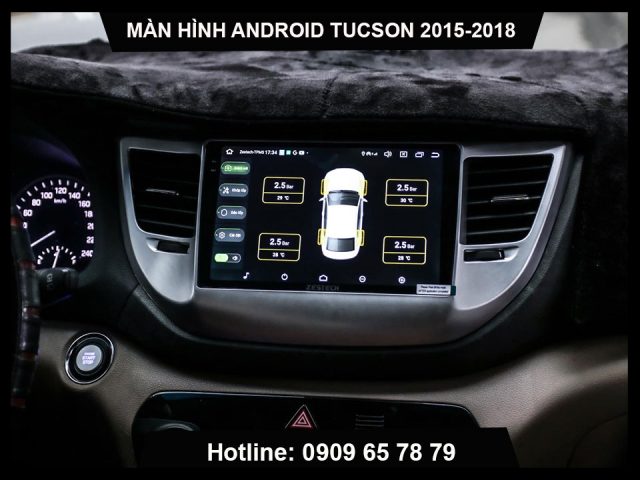 Màn hình Android ô tô xe Hyundai Tucson 2015-2018