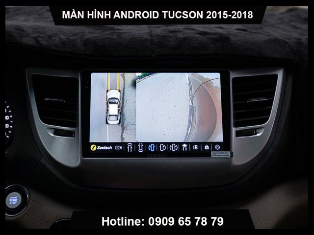 Màn hình Android ô tô xe Hyundai Tucson 2015-2018