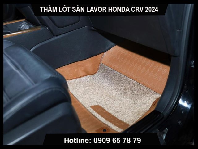 Thảm lót sàn Lavor cho xe Honda CRV 2024