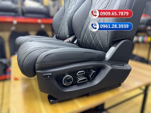 Độ ghế chỉnh điện cho xe Vinfast VF3
