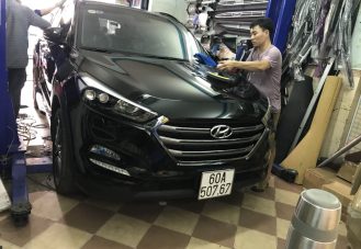 Phủ nano cao cấp cho xe Hyundai Tucson