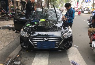 Dán phim cách nhiệt cho xe Hyundai Accent 2018