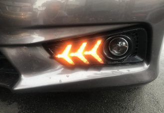 Độ đèn led cản,bi gầm cho xe Honda City