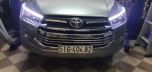 Độ đèn led chính hãng xe Toyota Innova 2018