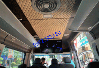 Bọc trần da 5D cho xe Hyundai Solati