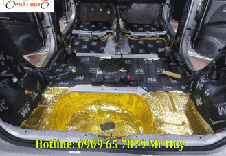 Cách âm chống ồn xe Kia Morning