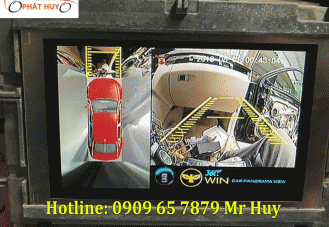 Camera 360 độ cho xe Mercedes E200