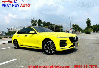 Dán decal đổi màu xe Vinfast LUX