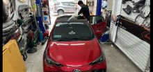 Dán nóc đen ô tô Toyota Vios 2024