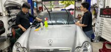 Dán phim cách nhiệt cho Mercedes C200