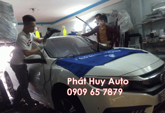 Dán phim cách nhiệt cho xe Honda Civic 2018