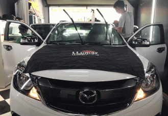 Dán phim cách nhiệt cho xe Mazda BT50