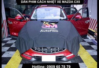 Dán phim cách nhiệt ô tô cho xe Mazda CX5