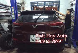 Dán phim cách nhiệt xe Hyundai Tucson 2018