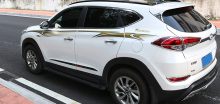 Dán tem trang trí cho xe Hyundai Tucson đẳng cấp