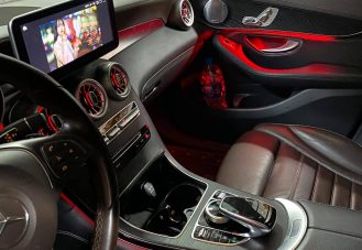 Đèn led viền nội thất xe Mercedes GLC300