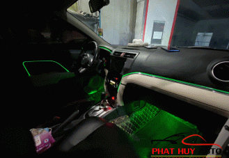 Đèn led viền nội thất xe Toyota Rush
