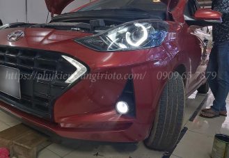 Độ đèn bi gầm cho xe Hyundai i10 2022