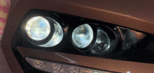 Độ đèn bi gầm cho xe Hyundai Tucson