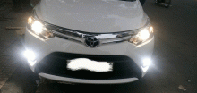 Độ đèn bi gầm xenon cho xe Toyota Vios 2018