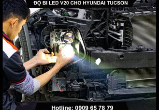 Độ Đèn Bi Led X-Light V20 Cho Xe Hyundai Tucson