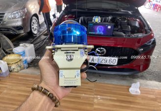 Độ đèn bi Omega Laser xe Mazda 3 2021