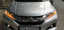 Độ đèn bi xenon,vòng angel eyes xe Honda City