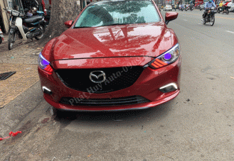 Độ đèn cho xe Mazda 6