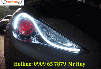 Độ đèn led,bóng xenon xe Hyundai Sonata