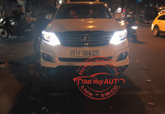 Độ đèn led cho xe Toyota Fortuner giá rẻ