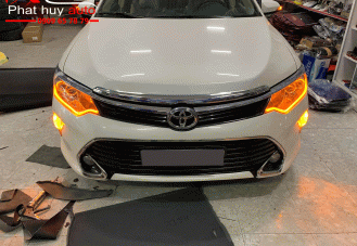 Độ đèn led daylight cho xe Toyota Camry