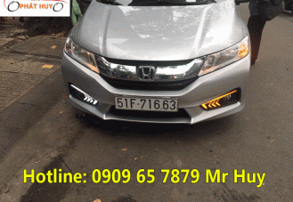 Độ đèn led gầm cho xe Honda City 2018