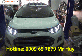 ĐỘ ĐÈN LED TRÊN NÓC XE FORD ECOSPORT