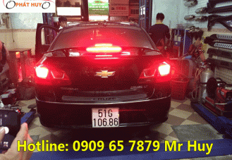 Độ đuôi cá cho xe Chevrolet Cruze