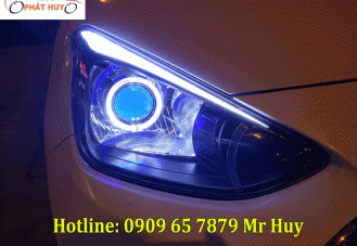 Độ led mí,bi xenon xe Hyundai i10