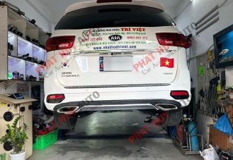 Độ Líp Pô Kiểu Mercedes Cho Xe Kia Sedona