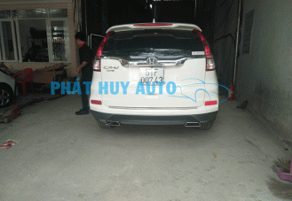 Độ pô cho xe Honda CRV